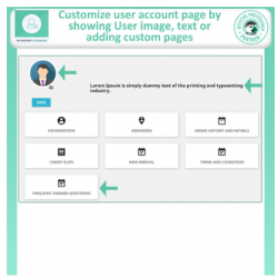 My Account Customizer