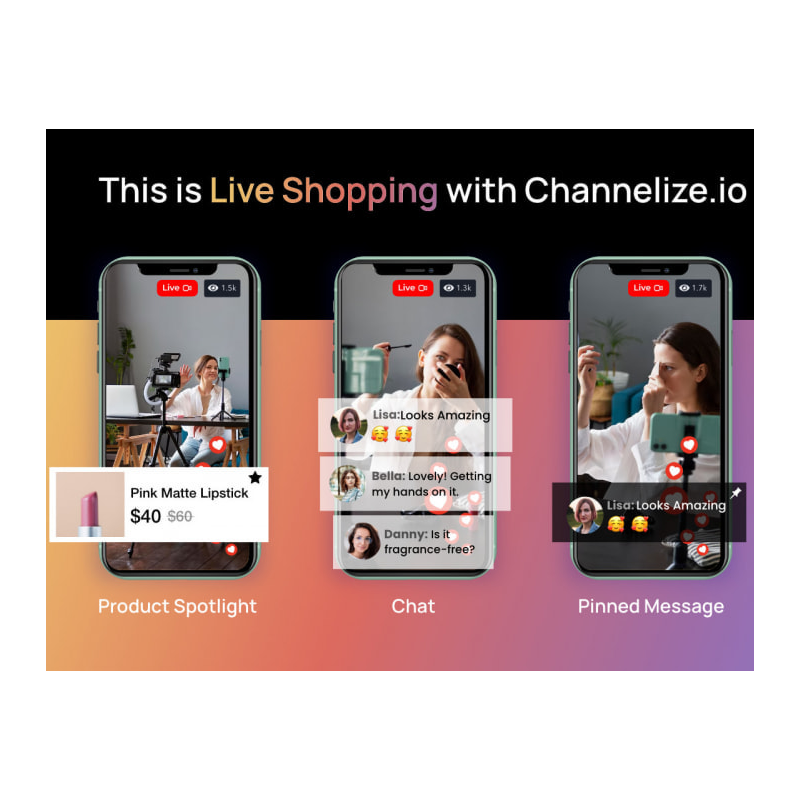 Live Shopping & Shoppable Videos