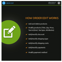 Order Edit - Change and...