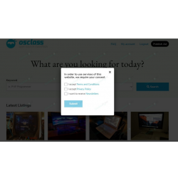 Osclass GDPR Plugin