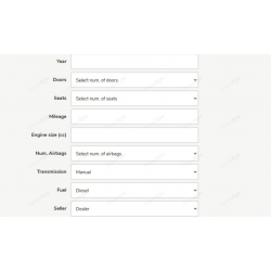 Car Attributes Osclass Plugin