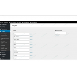 Car Attributes Osclass Plugin
