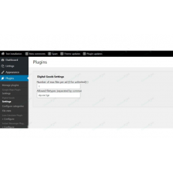 Digital Goods Osclass Plugin
