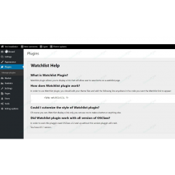 Watchlist Osclass Plugin